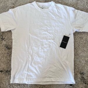 Fabletics White Short Sleeve Men's Tee Size S